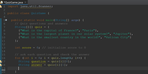 Java Quiz Game : 11 Steps - Instructables