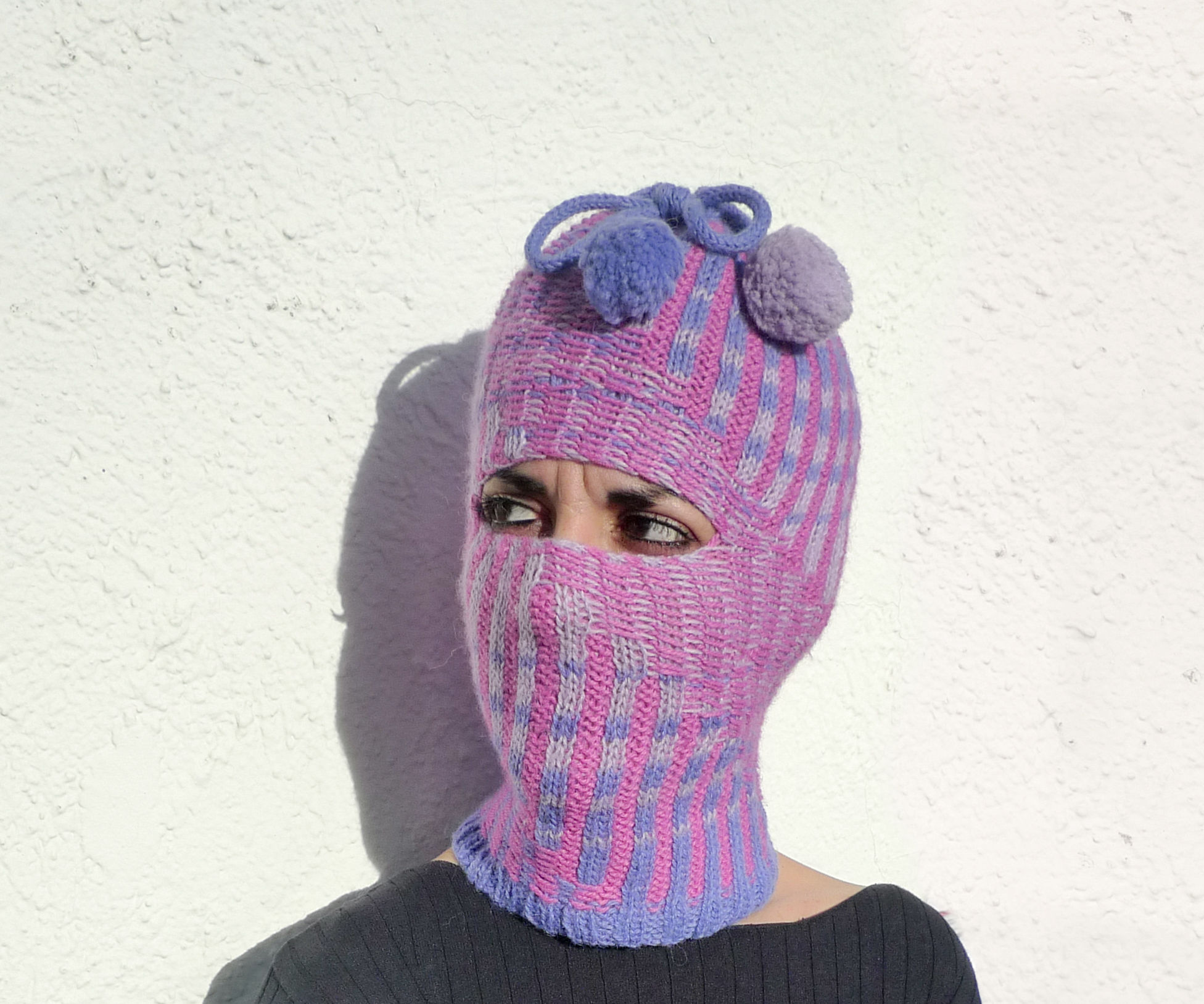 balaclava knitting pattern 2 needles