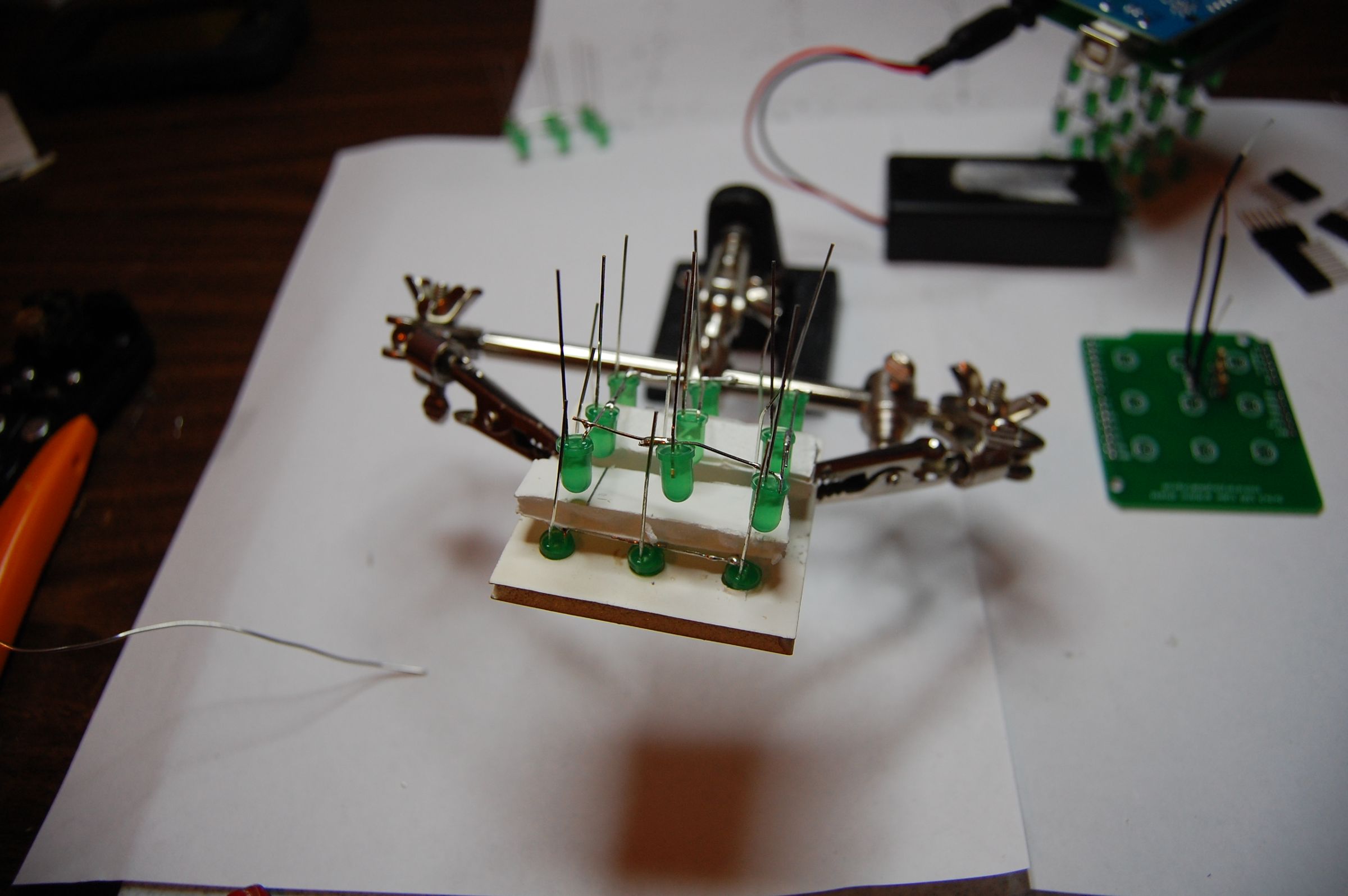 3x3x3 LED Cube Shield 7 Steps (with Pictures) Instructables