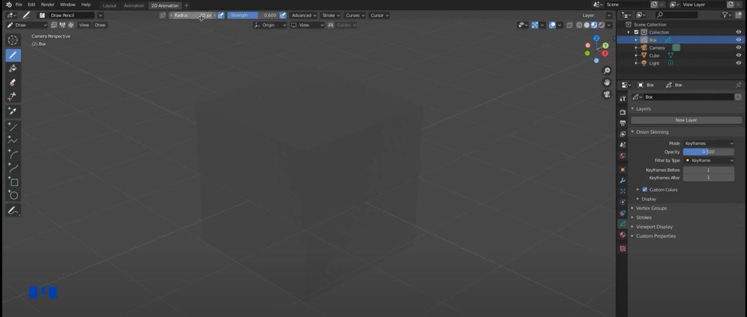 Introduction to Grease Pencil Tool in Blender Into a 3D Space. : 12 ...