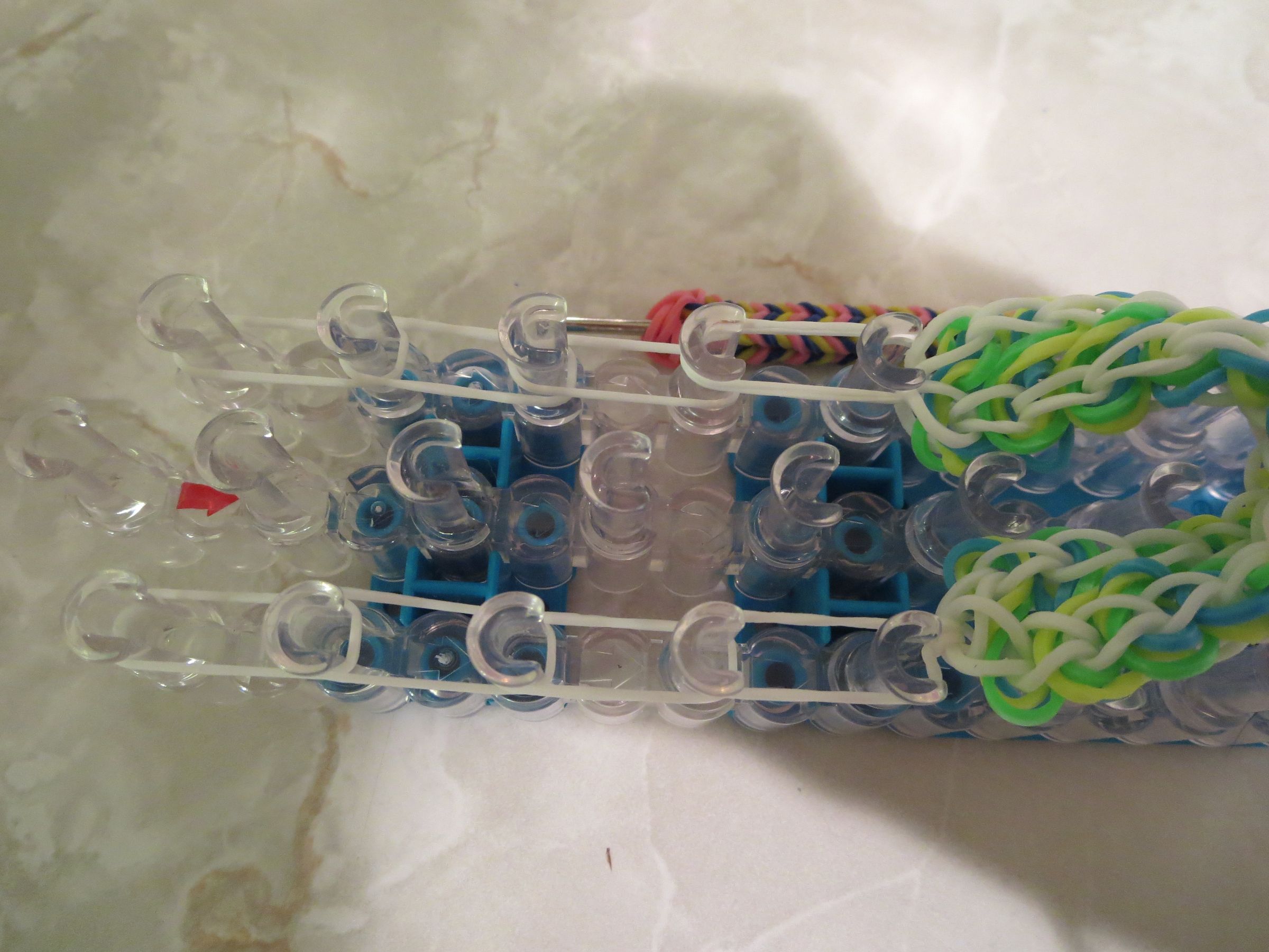 Taffy Twist Rainbow Loom Bracelet 14 Steps (with Pictures