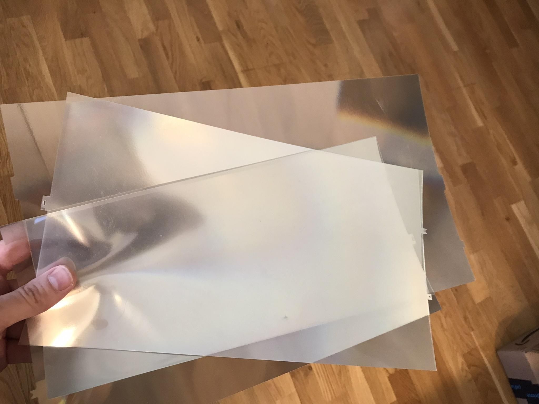Neopixel Lamps With Fresnel Lenses From Broken TVs and Laptop Displays