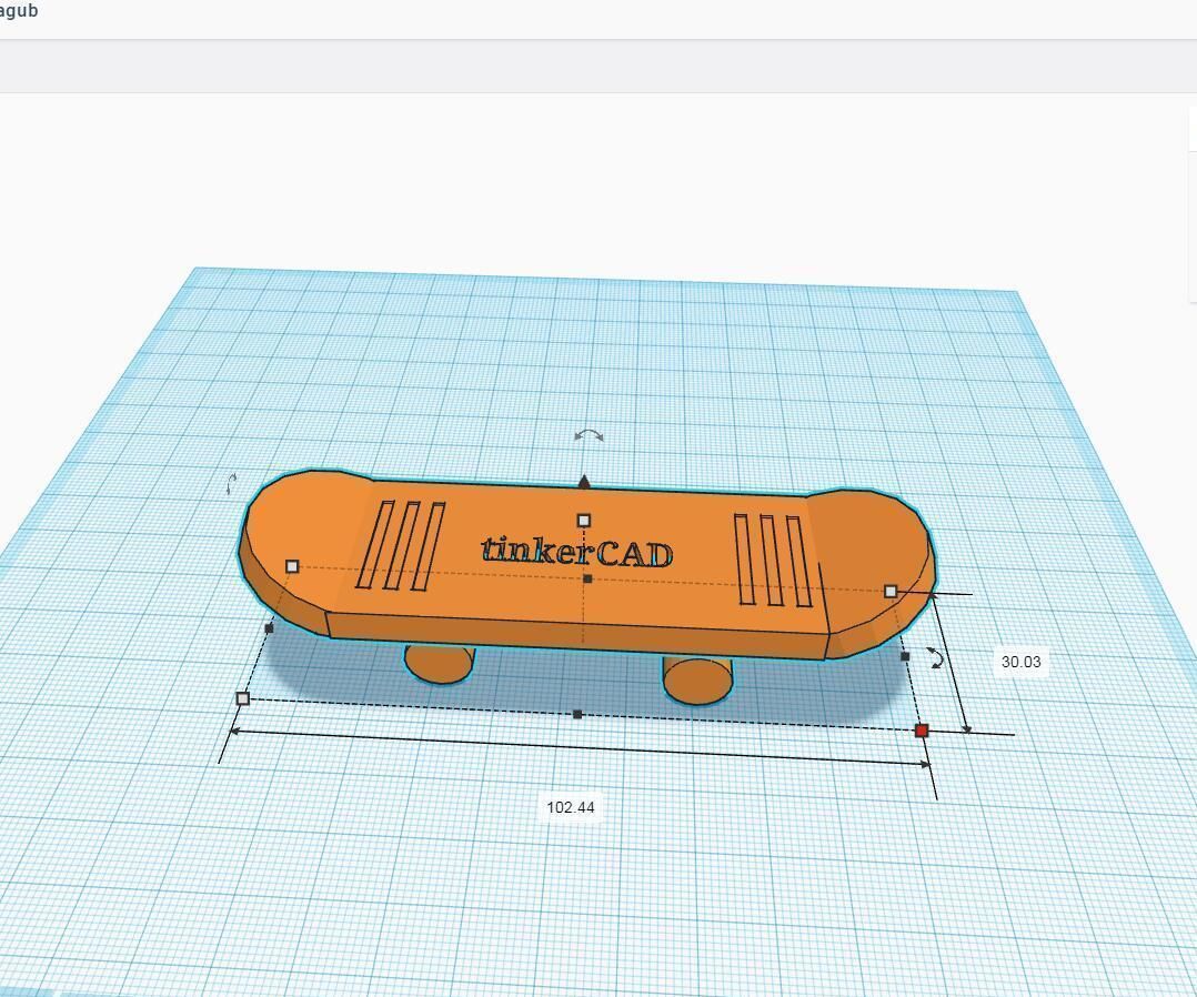 3D Skateboard