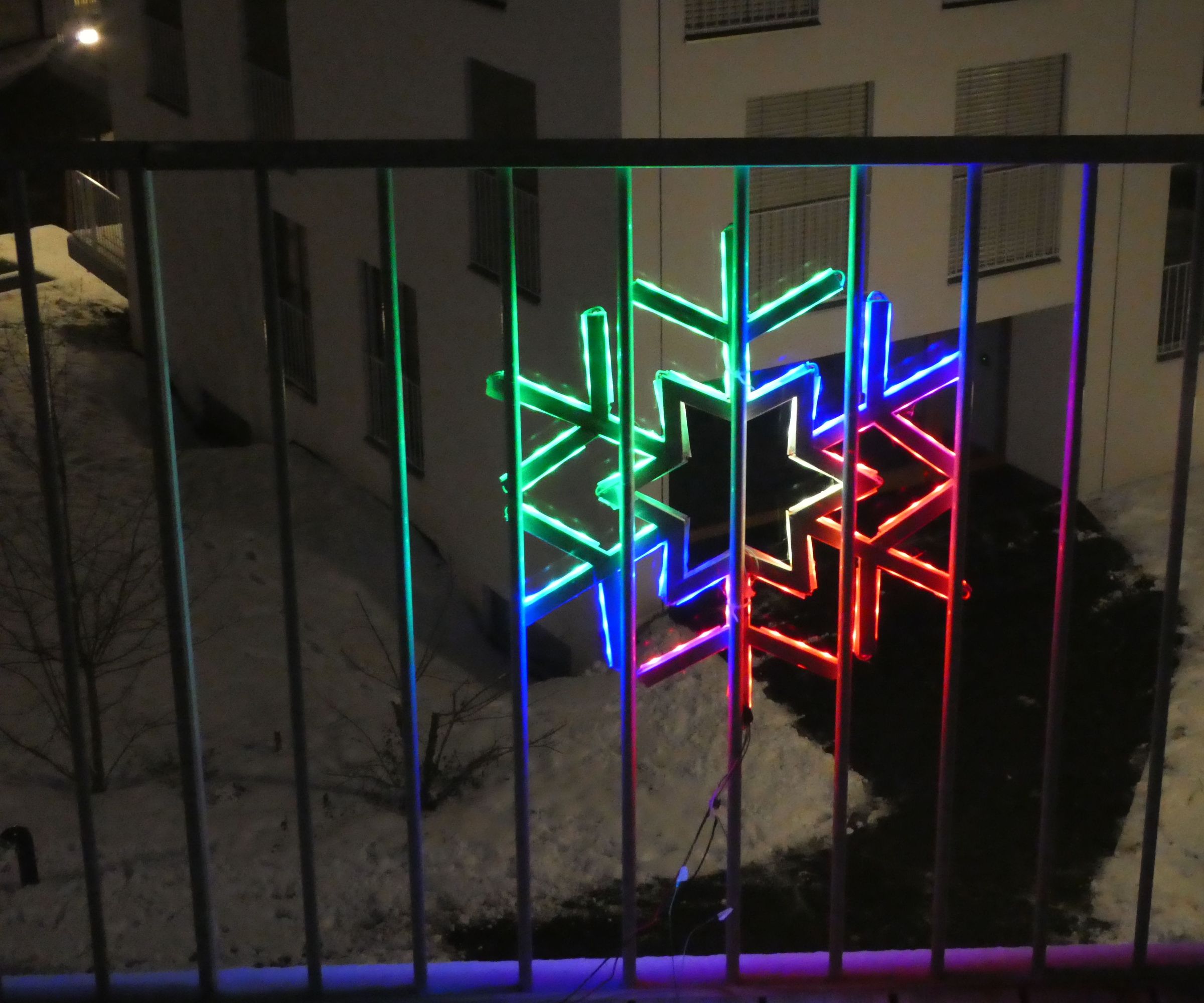 LED Strip Snowflake / Star Animations
