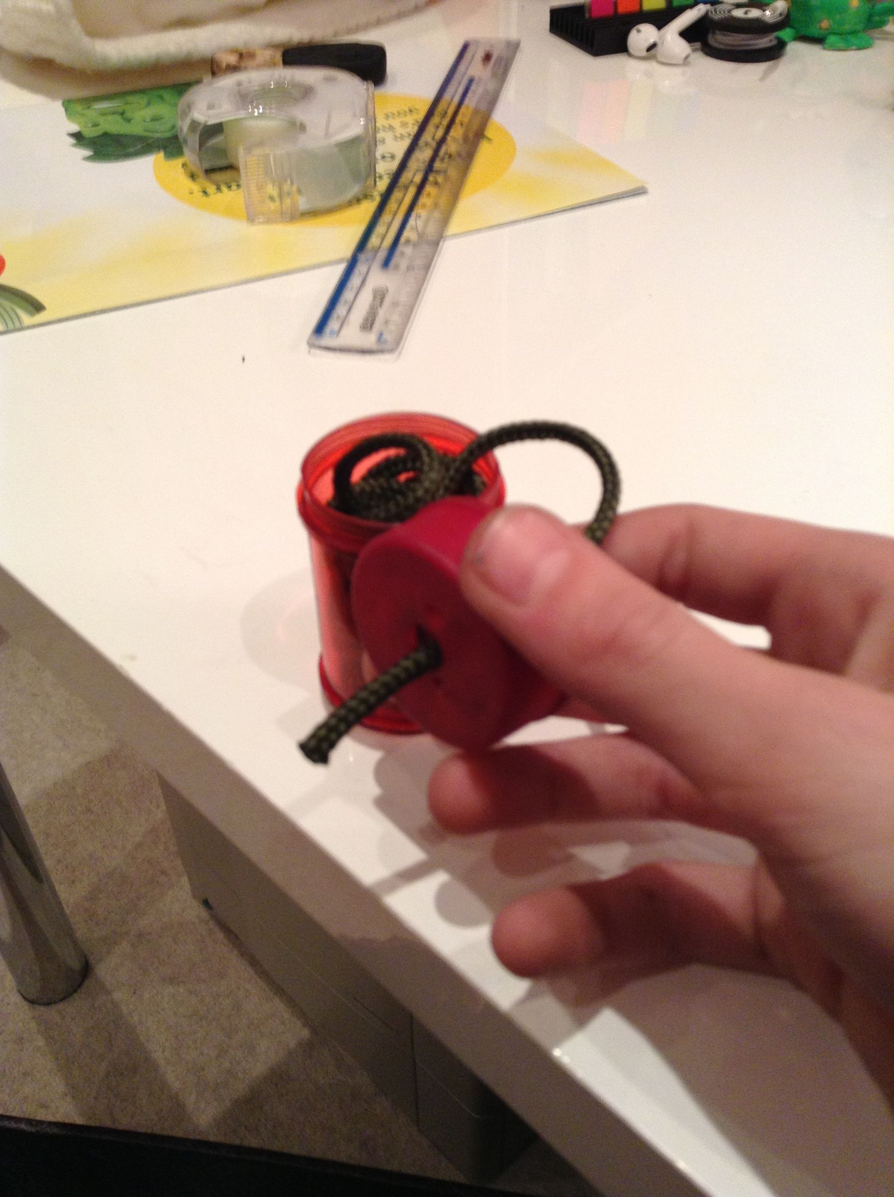The Ultimate Paracord Dispenser Instructables