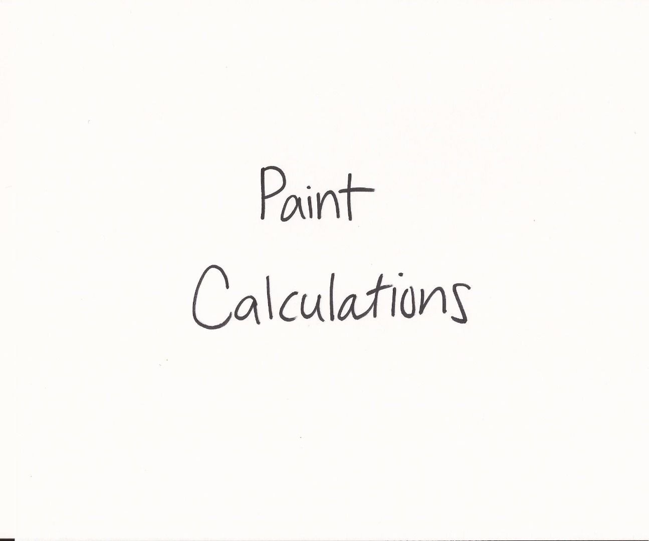 Final Paint Calculations 9 Steps Instructables