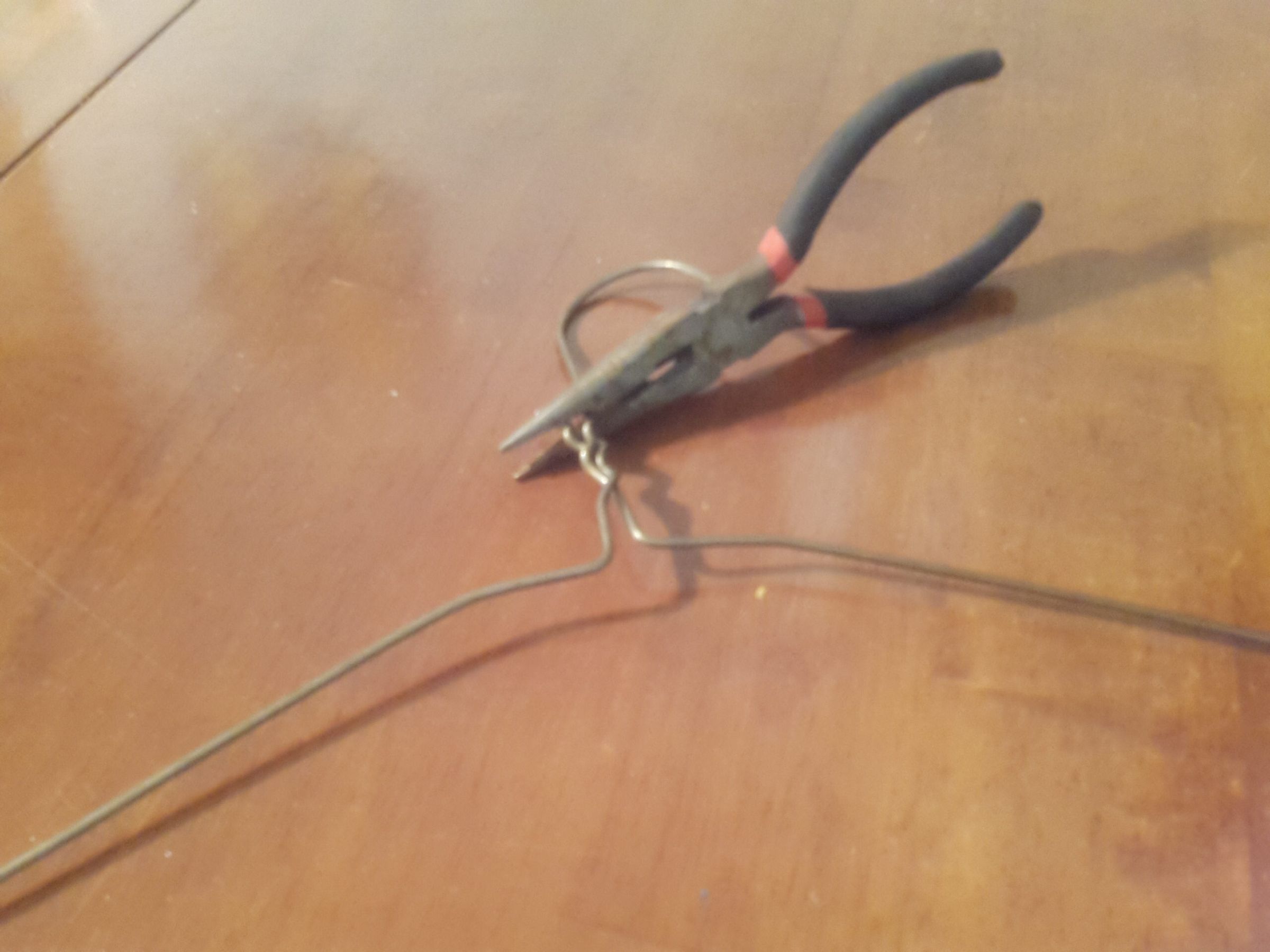 Making a Ice Fishing Rod! (out of Some Household Items) 8 Steps