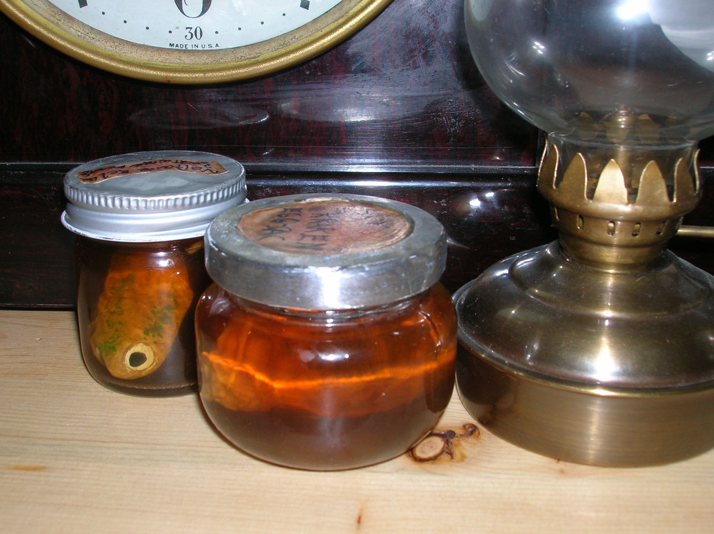 Mad Scientist creatures in jars