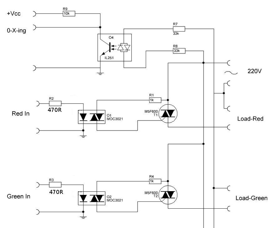 3 Channel Dimmer/fader for Arduino or Other Microcontroller