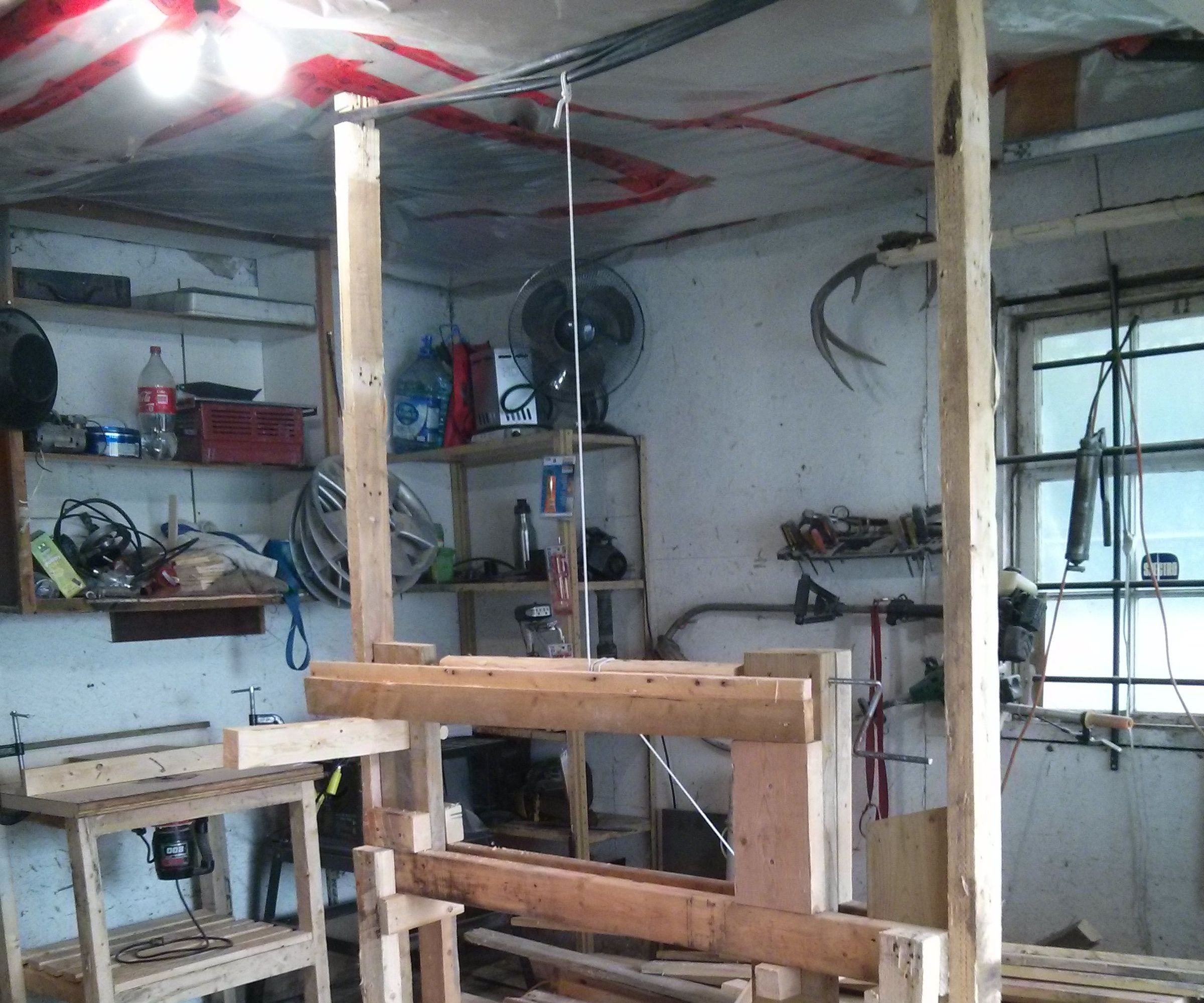 Building a Viking Pole Lathe Without Using Power