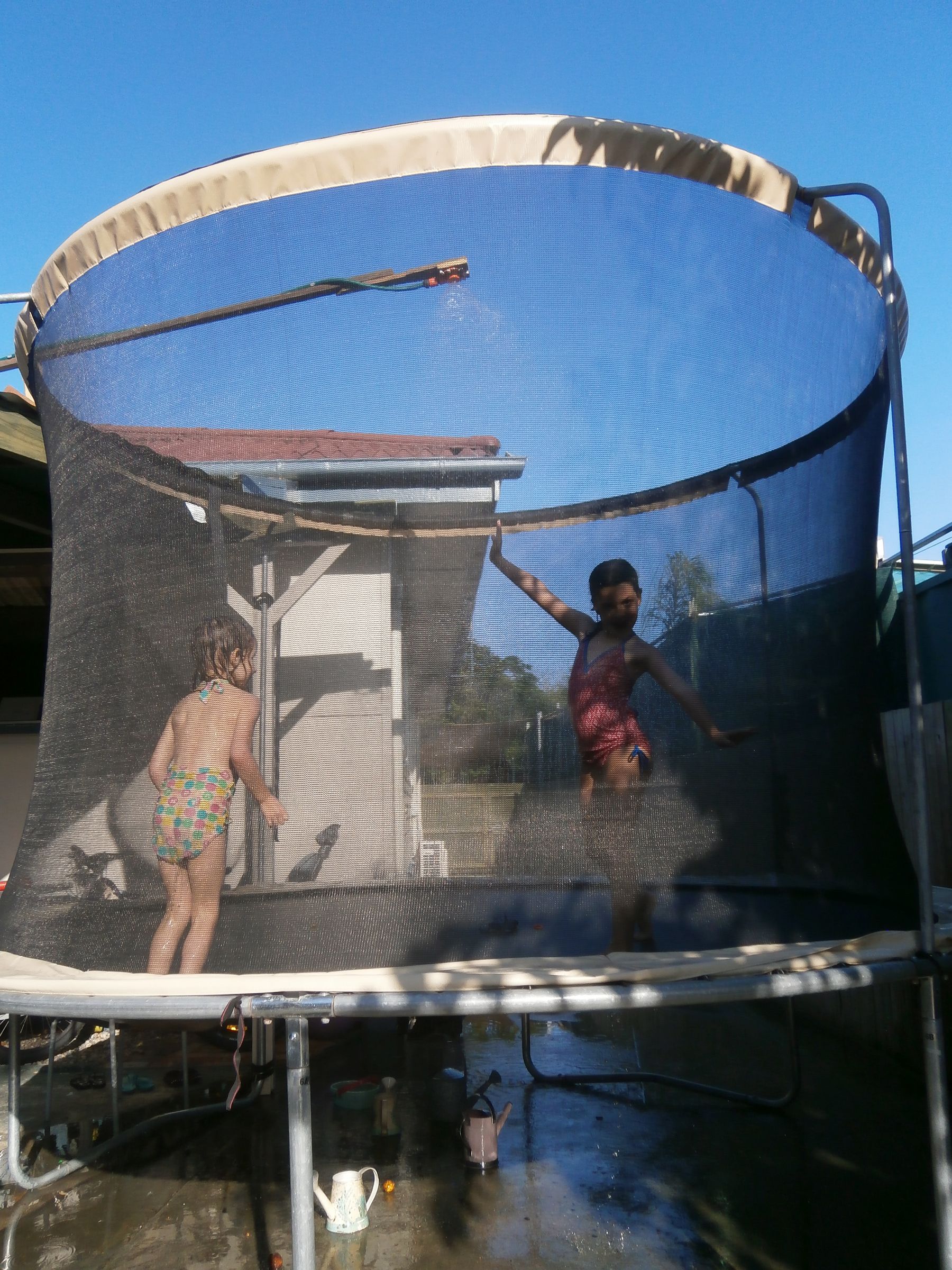 Trampoline Sprinkler