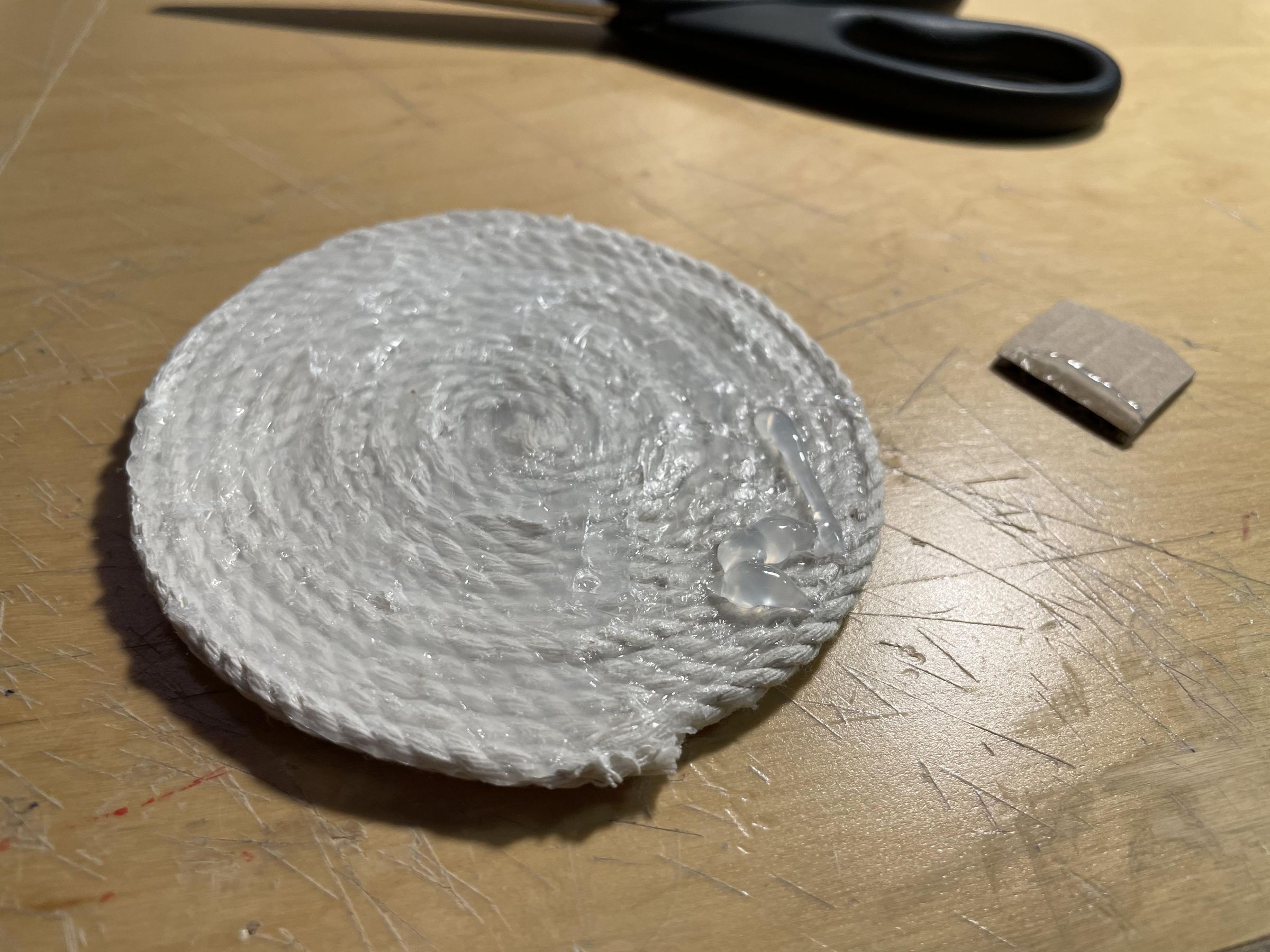 Easy DIY String Coaster! 3 Steps Instructables
