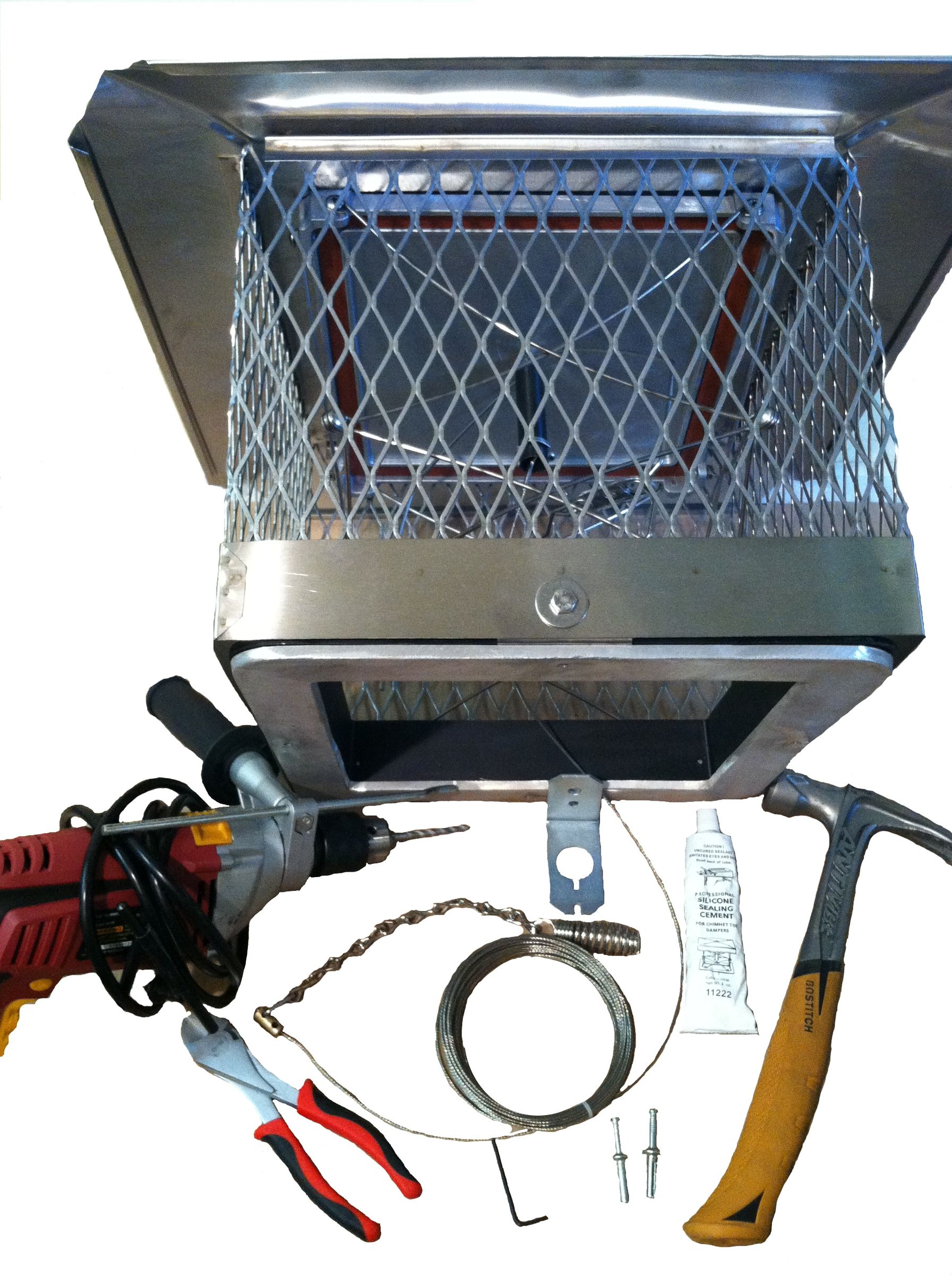 Chimney Flue Damper How to Install Chimney Flue Damper StepByStep 7 Steps (with Pictures