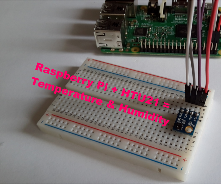 Detect Temperature and Humidity With Raspberry Pi and HTU21 / SHT21