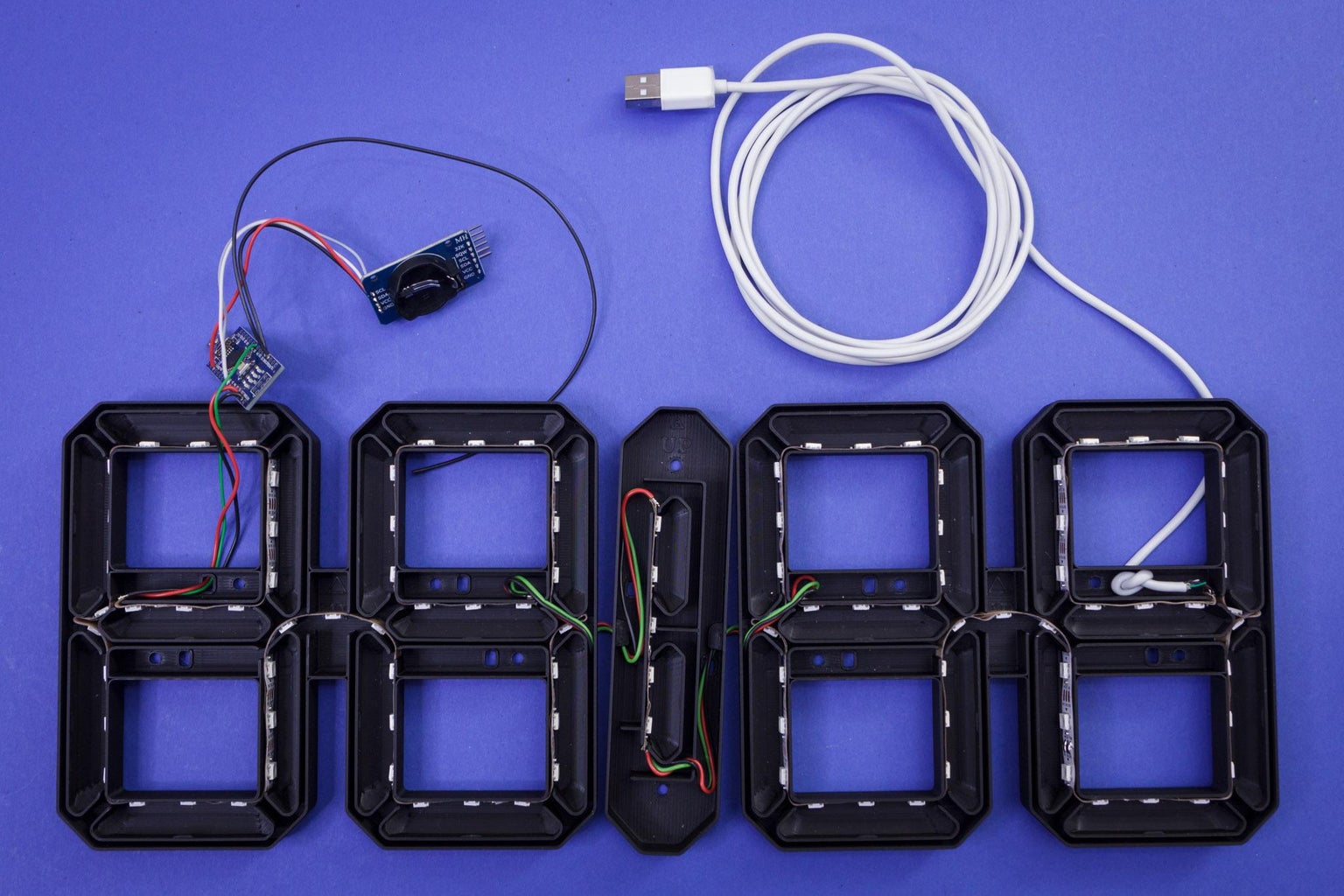 Retro 7 Segment Clock - the Final One(s) : 11 Steps (with Pictures ...