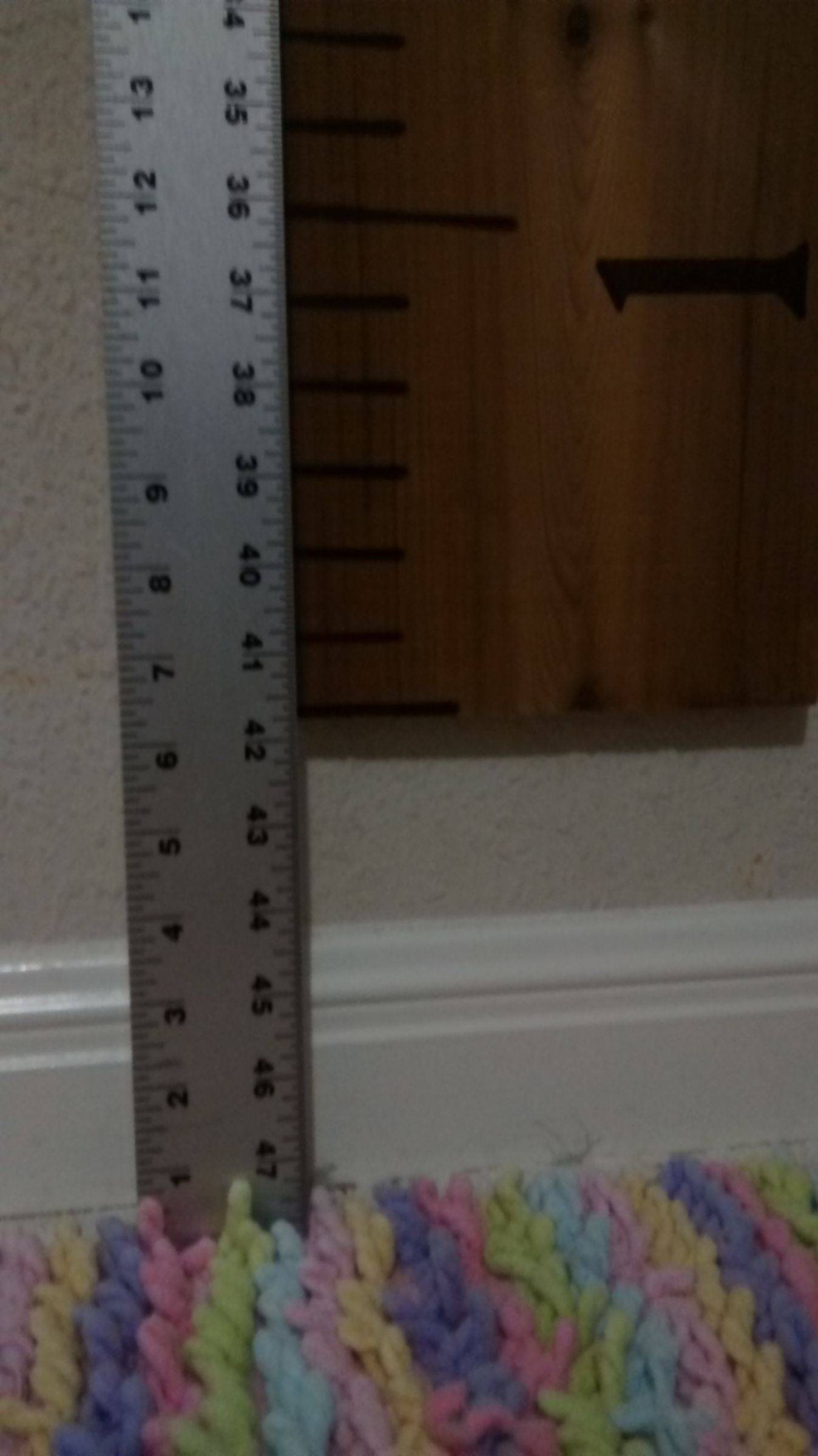 Cedar Wood Growth Chart Ruler Using Wood Burning Techniques 6 Steps