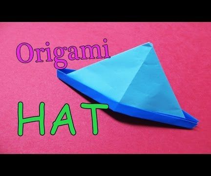 How to Make an Origami Hat