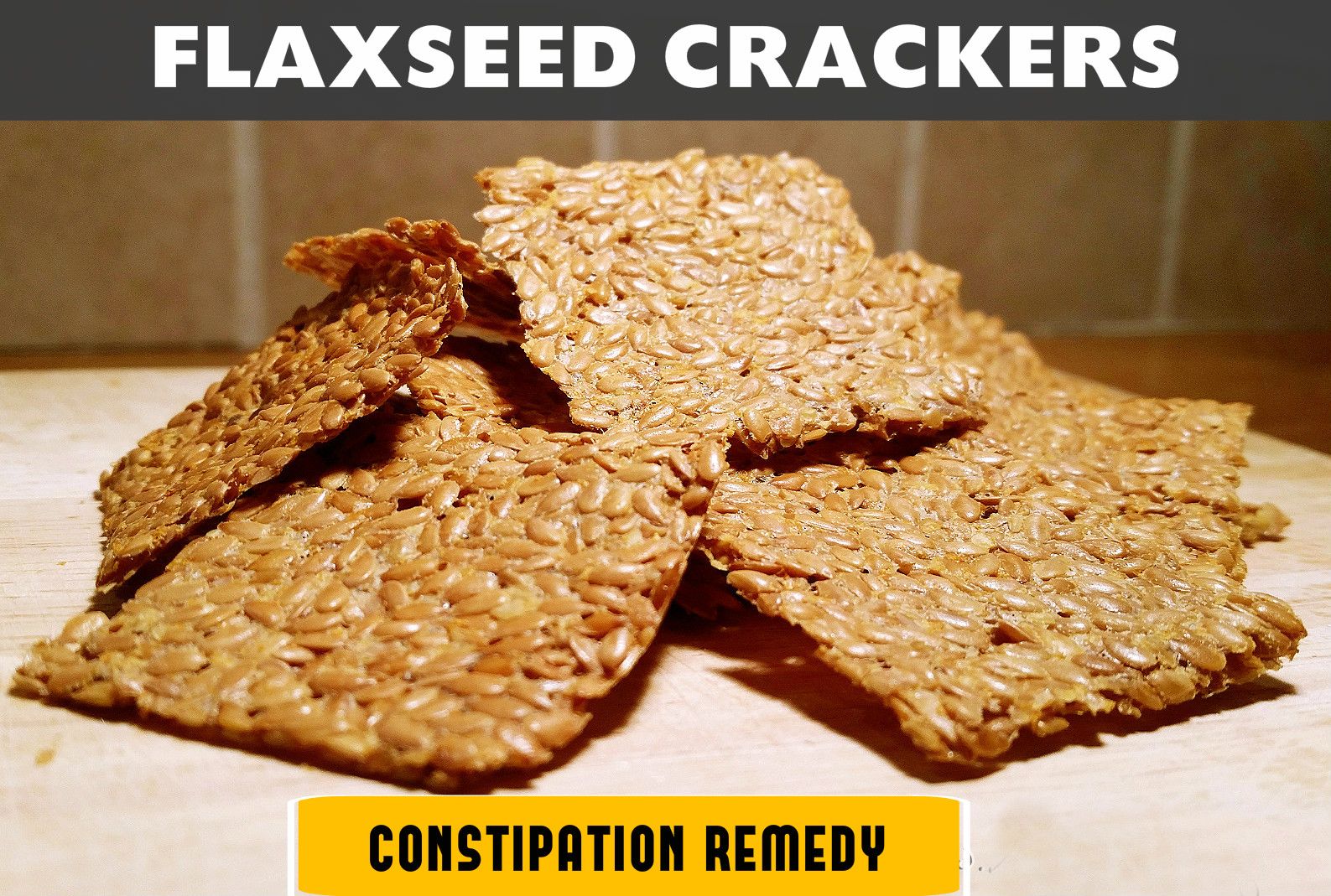 QUICK & EASY FLAXSEED CRACKERS 3 Steps (with Pictures) Instructables