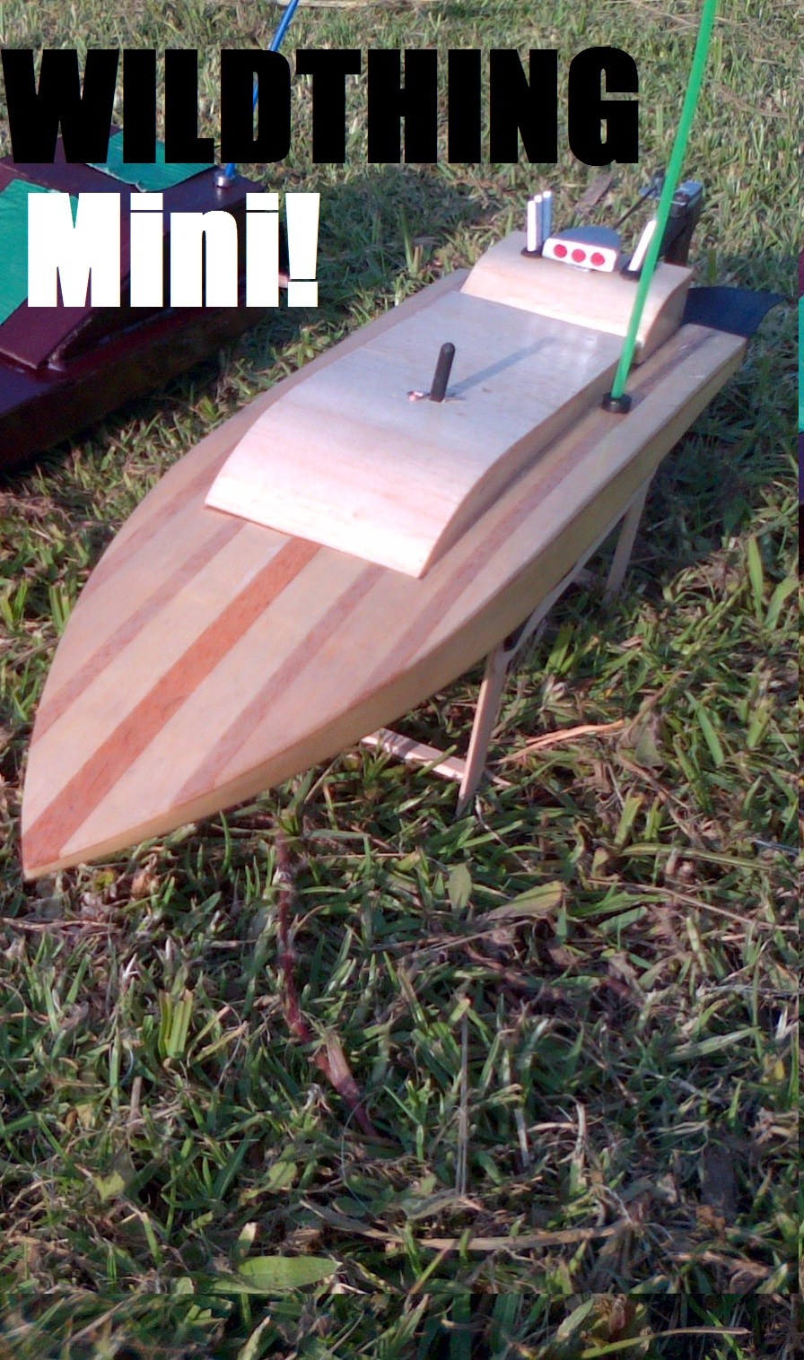 14,4 " Balsa boat Build