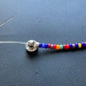 String the Beads & Finish the Necklace