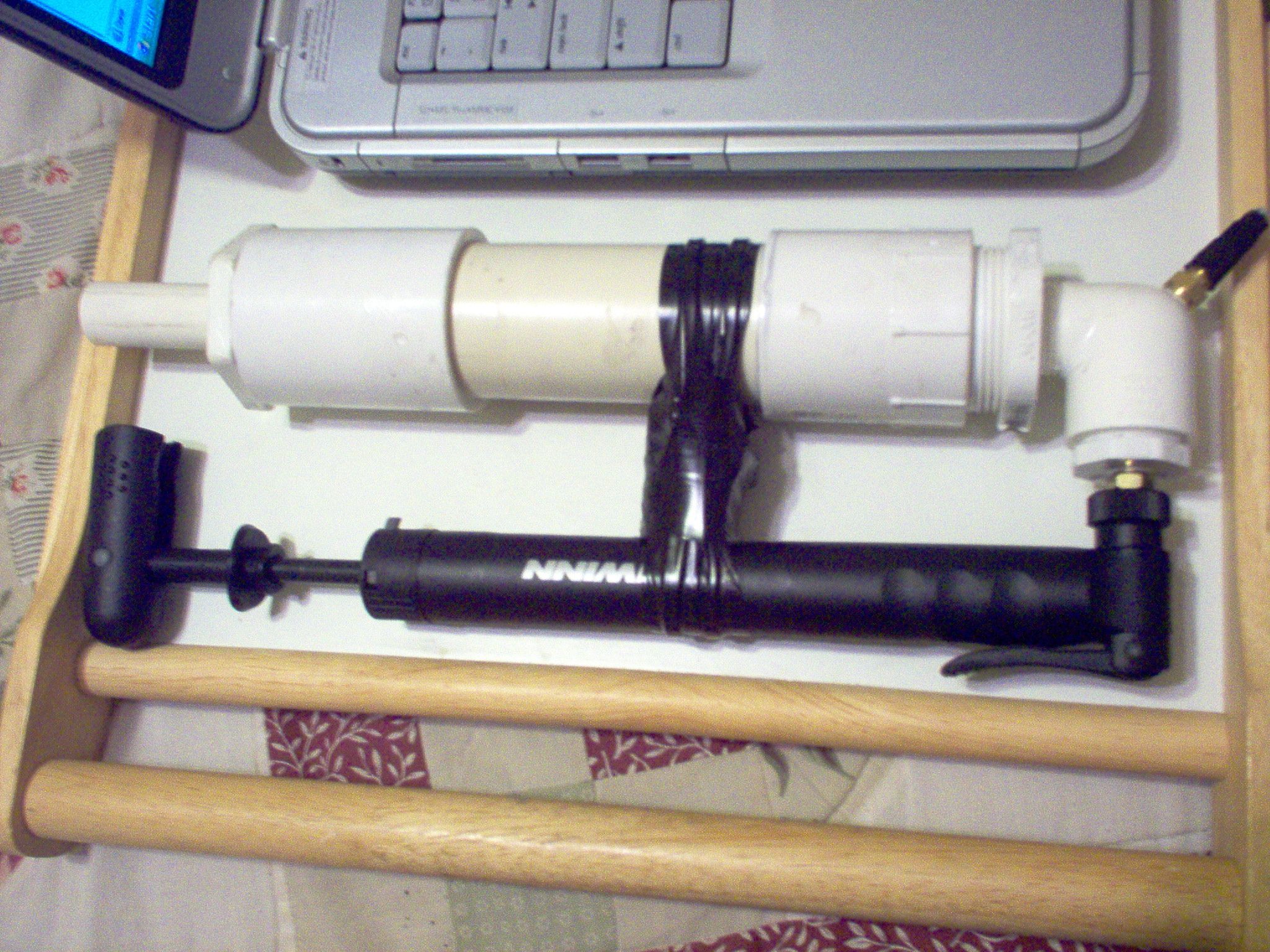 The __jrP4__ - Junior Portable Pnuematic Projectile Propogator