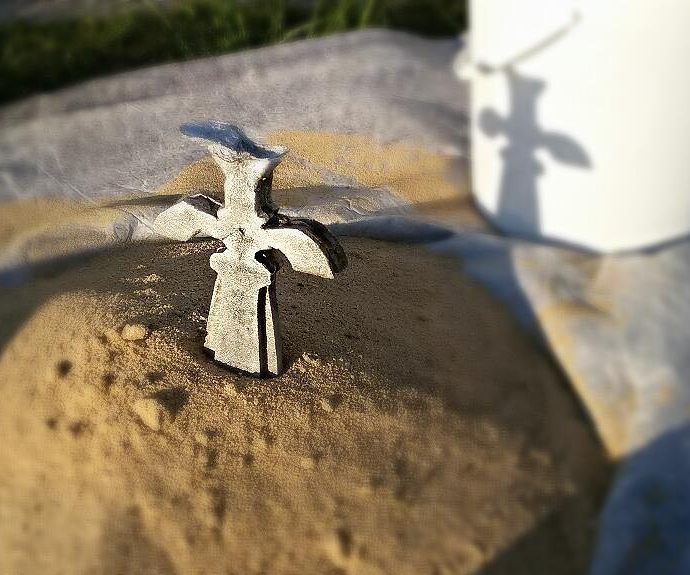 The Legend of Zelda Master Sword Casted Out of Aluminum