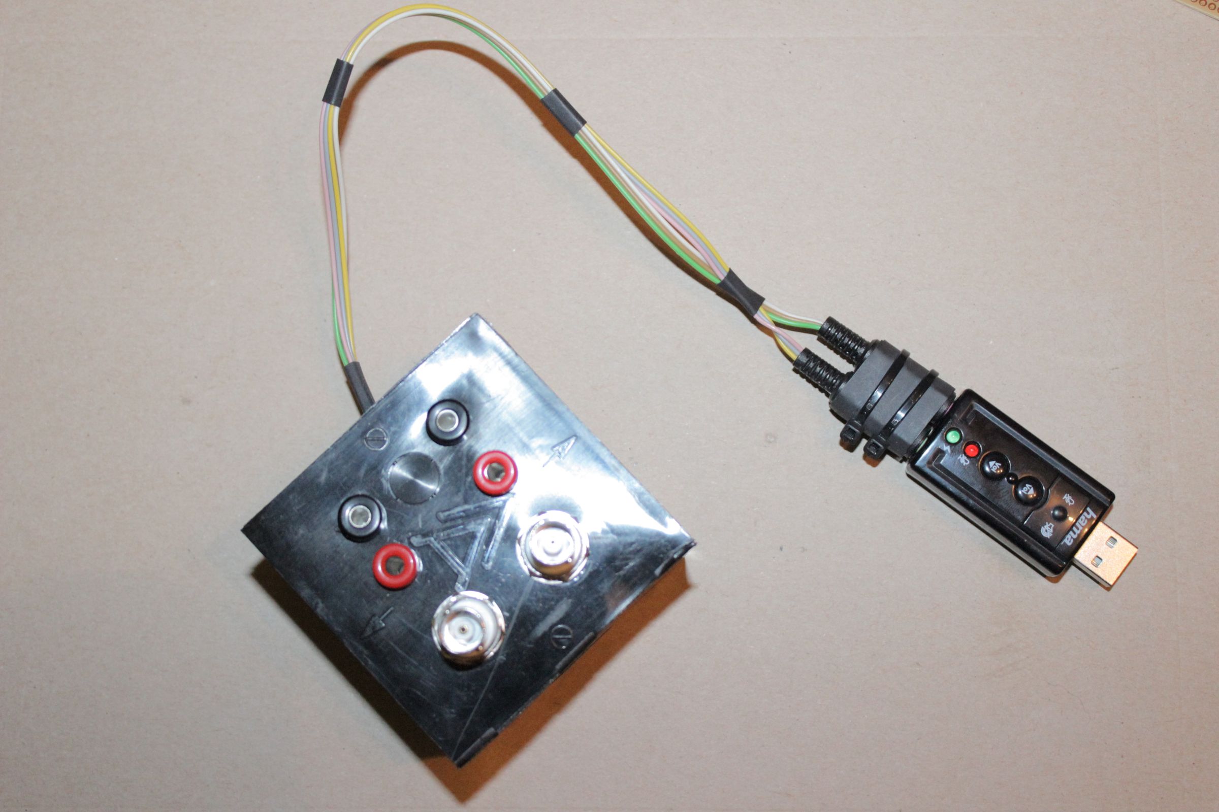 USB Oscilloscope With Signal Generator