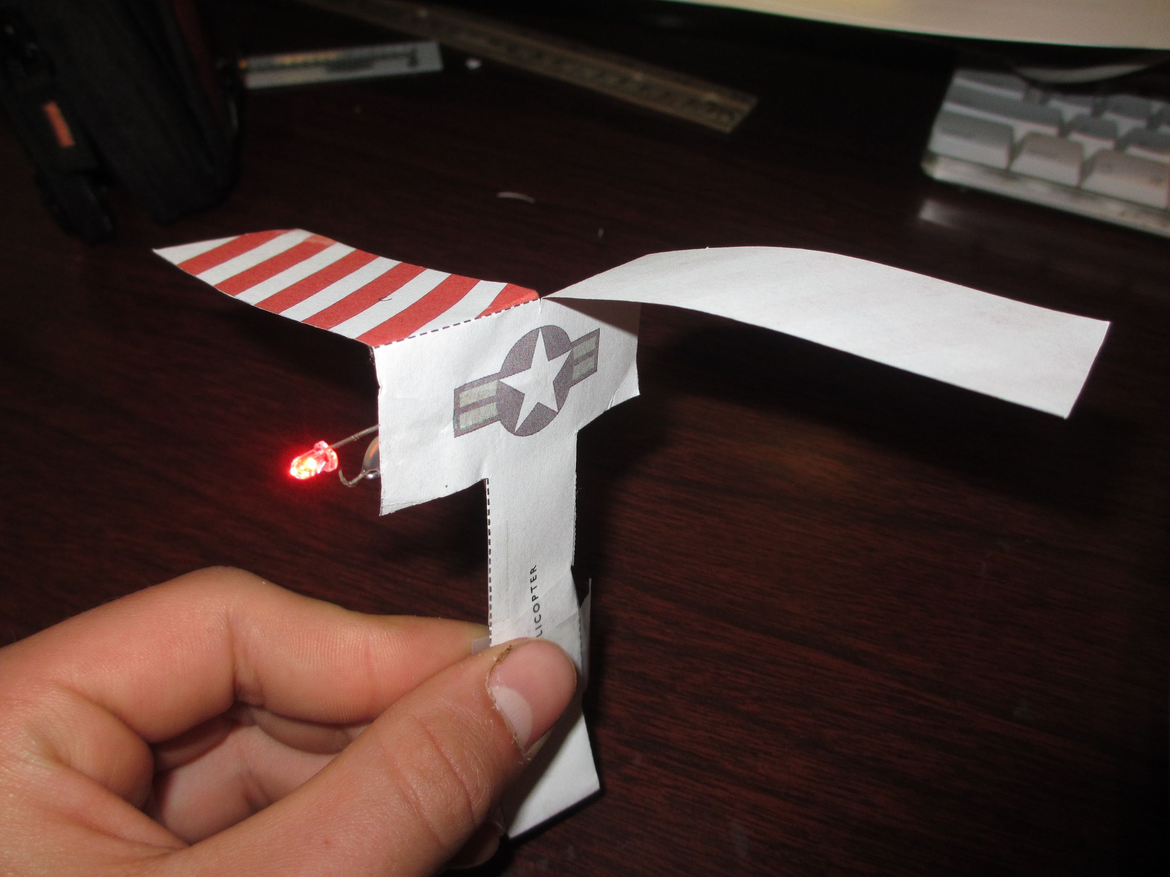 LED Helicopter