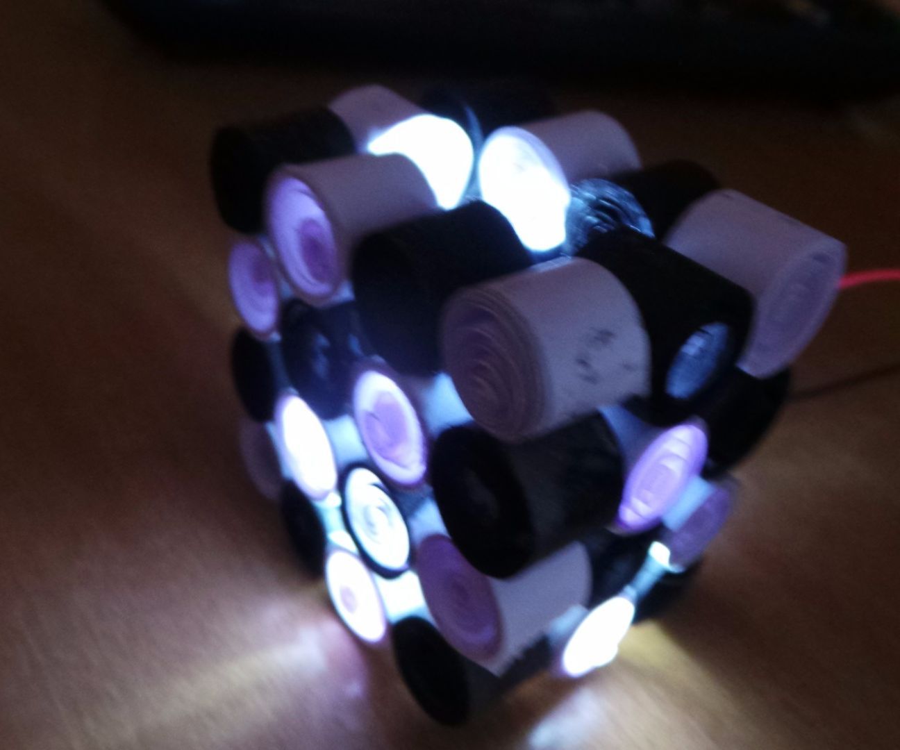 DIY Glowing Pen Stand 