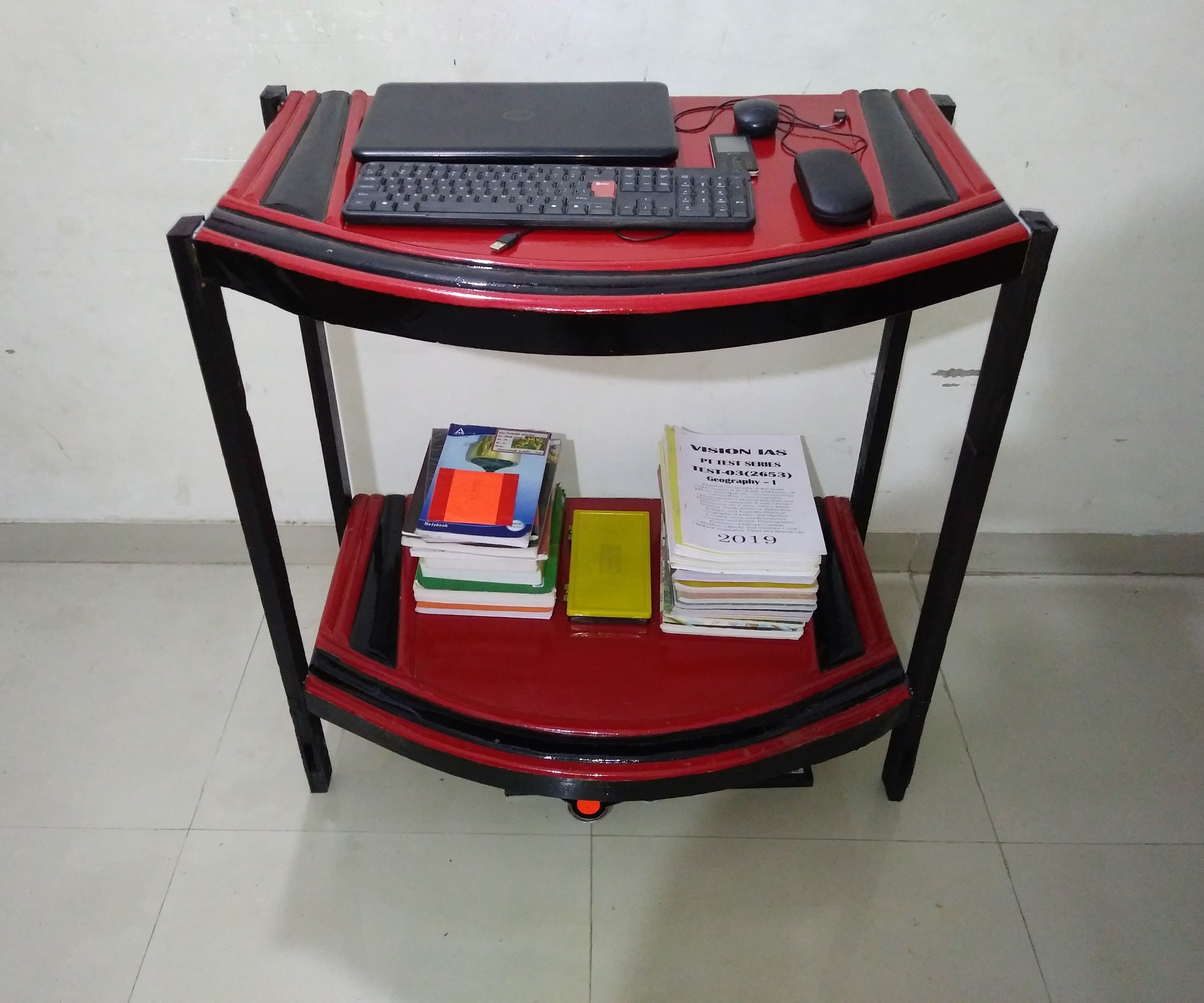 Making Wooden Rack by Utilizing Old Parts of Broken Couch
