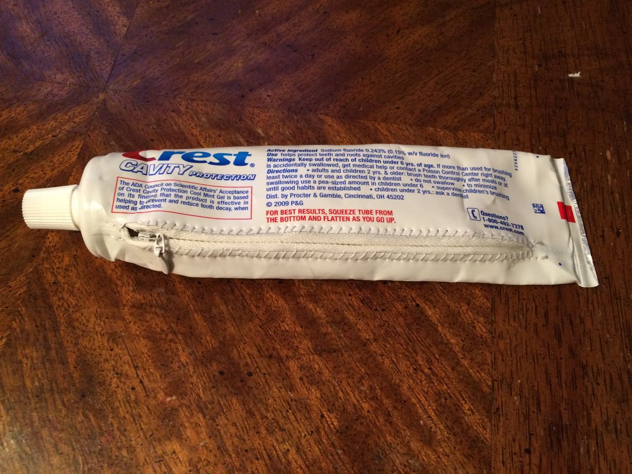 Toothpaste Tube Change Purse : 6 Steps (with Pictures) - Instructables