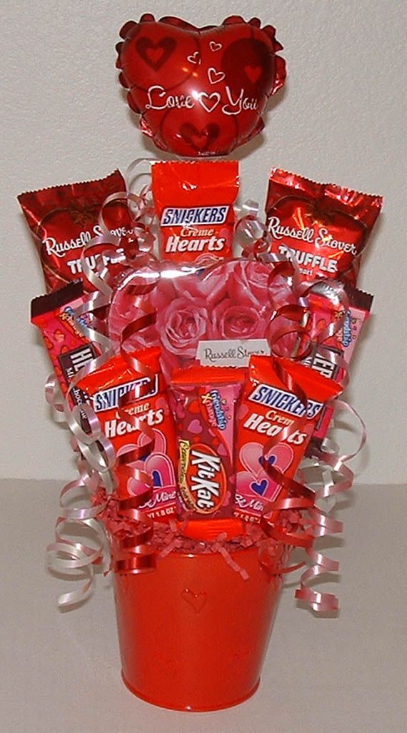 DIY Valentine Candy Bouquet