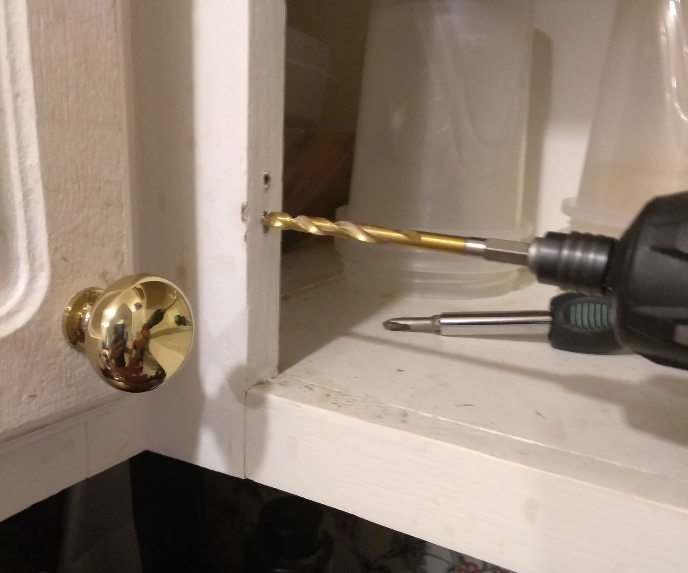 Repairing Stripped Cabinet Hinges