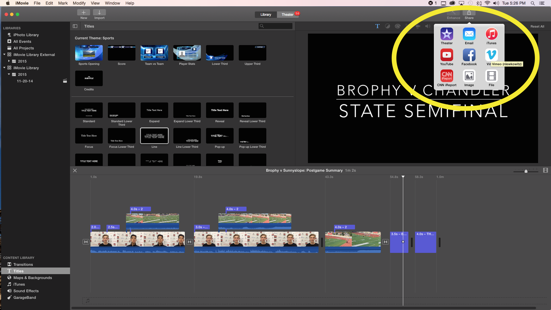 How to Make Highlight Videos Using the Sports Editor in IMovie 8 Steps Instructables