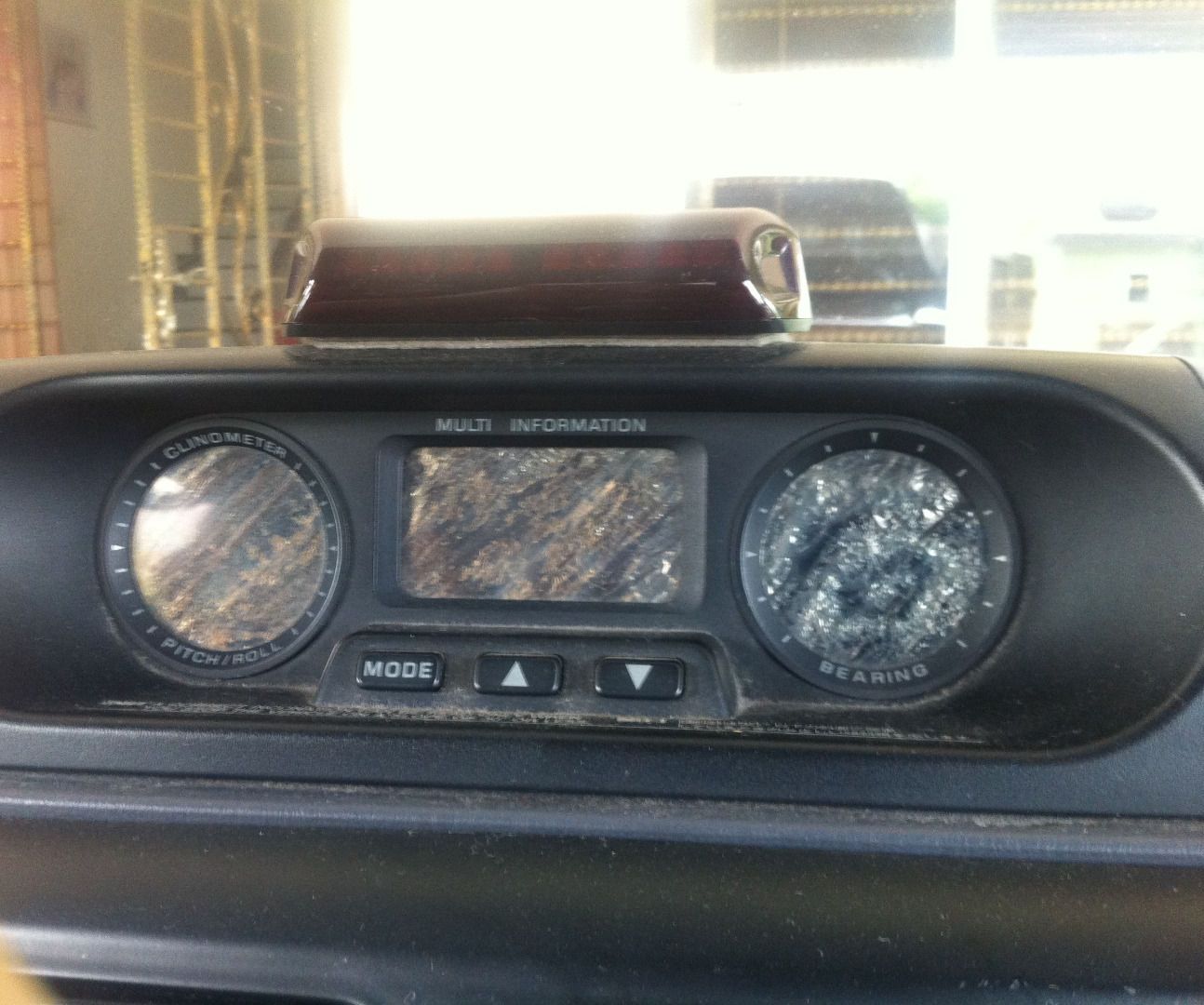 Toyota Landcruiser Multi Information Display Repair