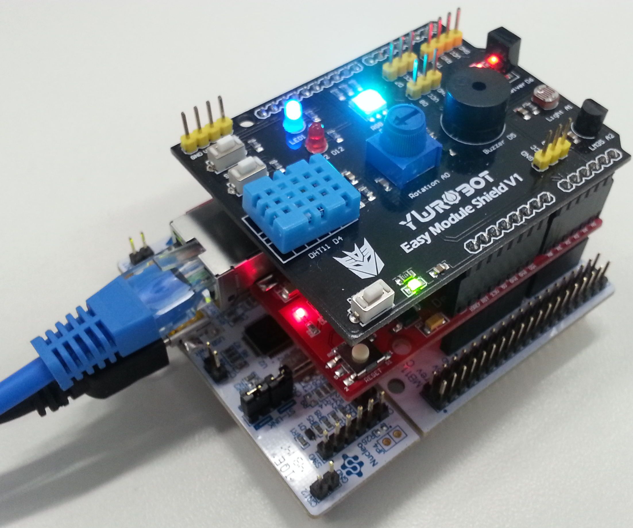 How to Use the Blynk App on IoT Board(Nucleo)