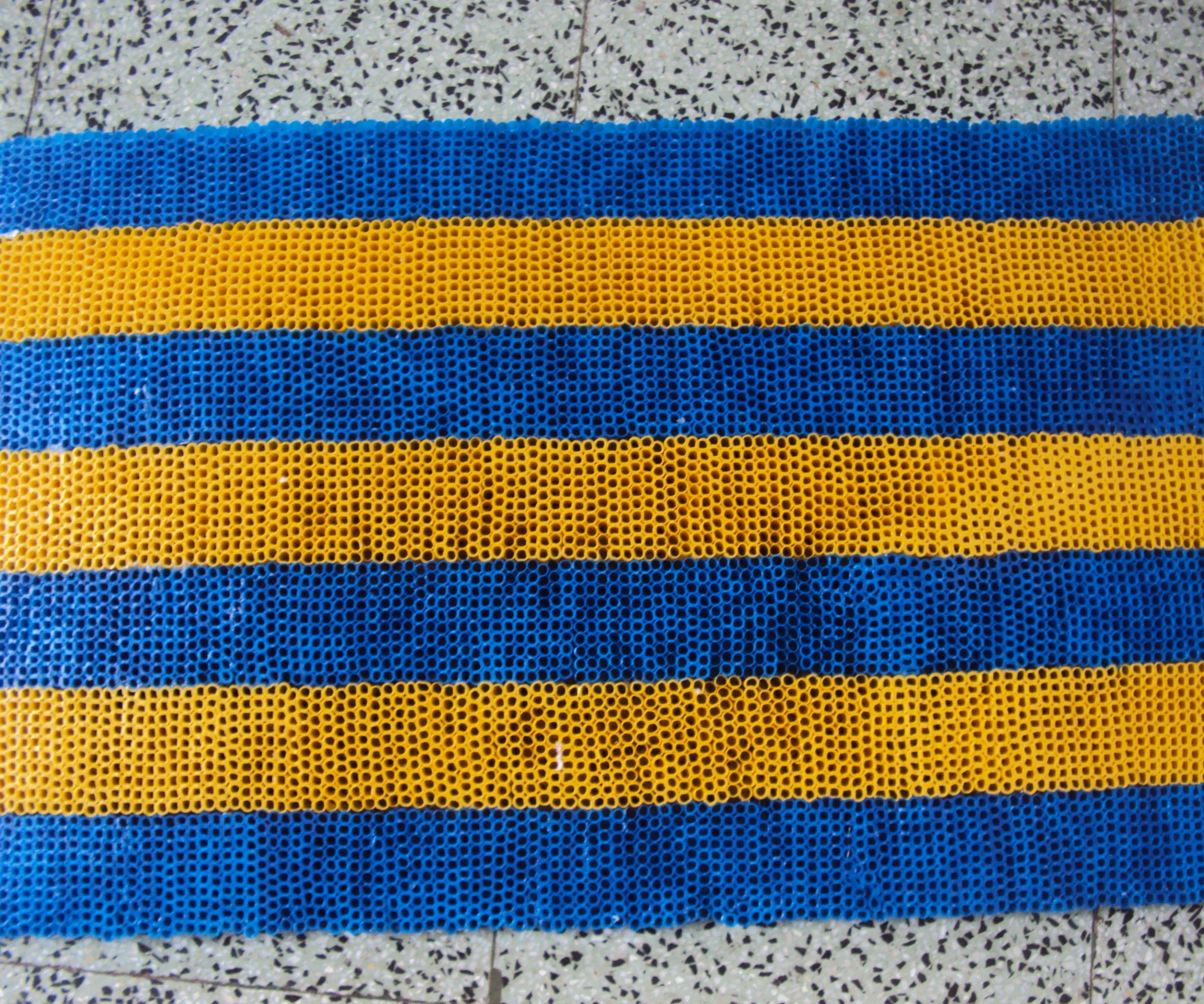 Doormat Made Out of Straw