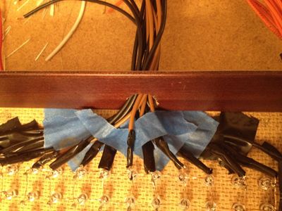 Pass Insulated Wires Through Holes (Optional)
