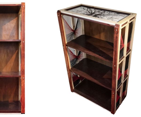 Stylish Yet Simple Wooden Bookcase