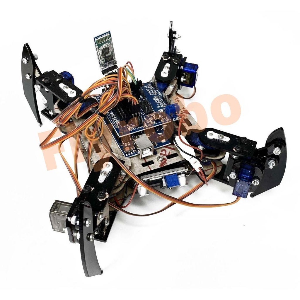 Bluetooth Controlled Arduino UNO Spider Bot : 6 Steps - Instructables