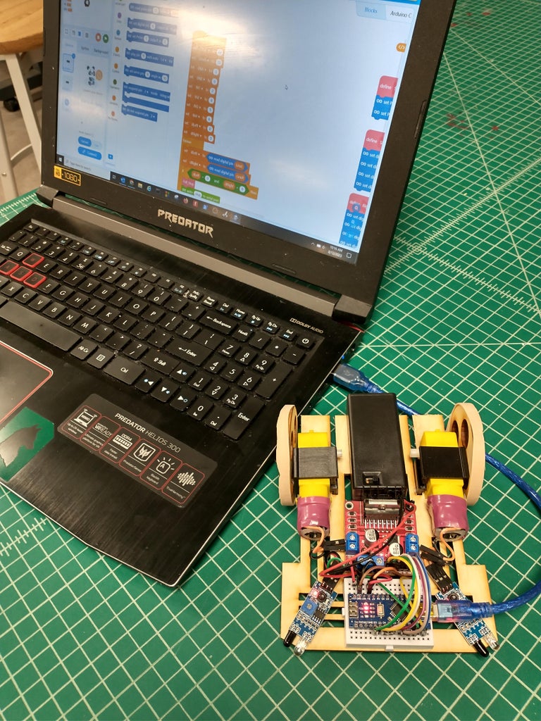 Autonomous Robot Racer: Scratch Mode : 10 Steps (with Pictures ...