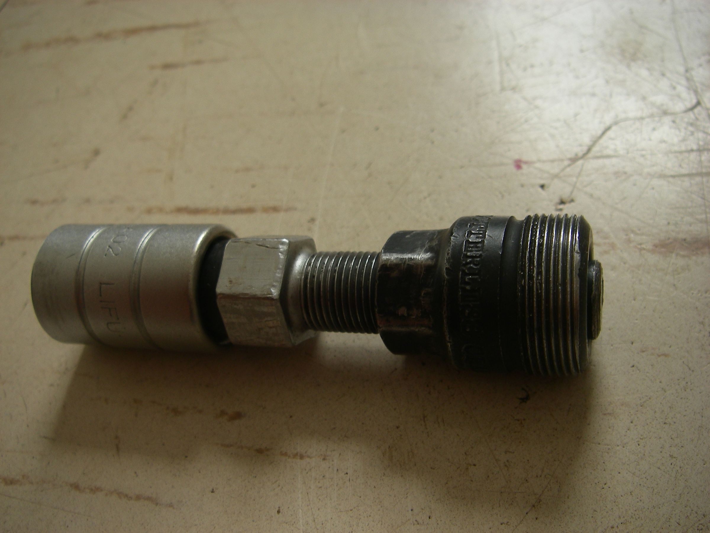 REPLACE a BICYCLE BOTTOM BRACKET.