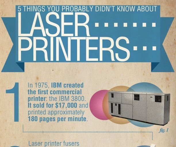  5 Things You Probably Didn't Know About Laser Printers