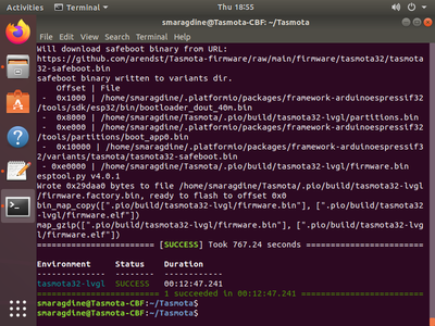 Installation of Esptool, Access GIT Repo, and Test Build.