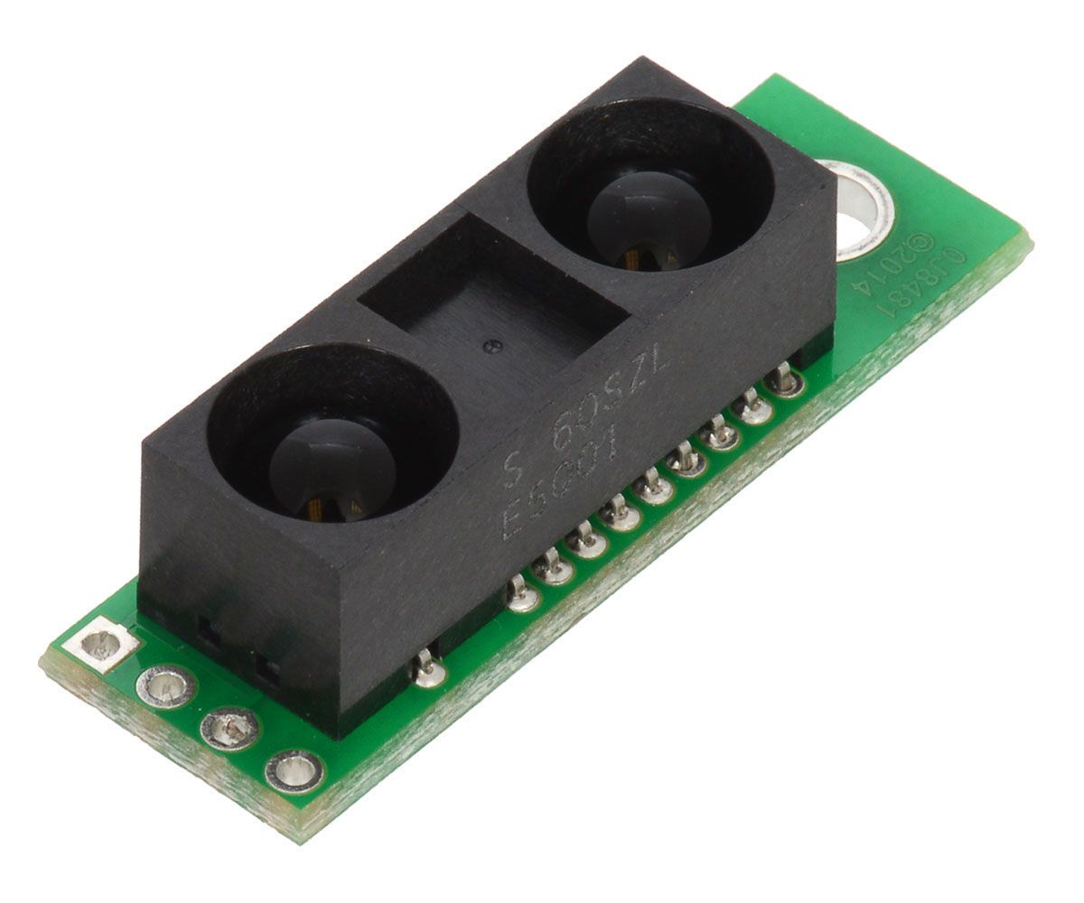 How to Setup a Pololu Carrier With Sharp GP2Y0A60SZLF Analog Distance Sensor