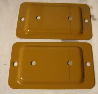 Mark Out the Plate and Handle Brackets.