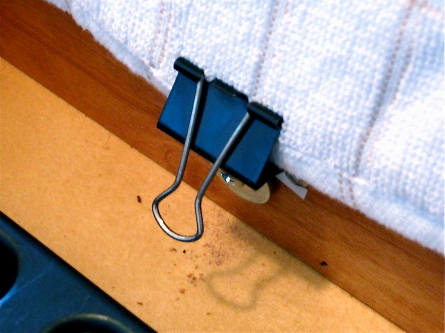 Dish Towel Drawer Holder