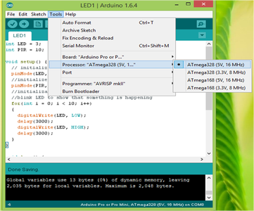 Motion Detector With LED for Beginners : 5 Steps (with Pictures ...