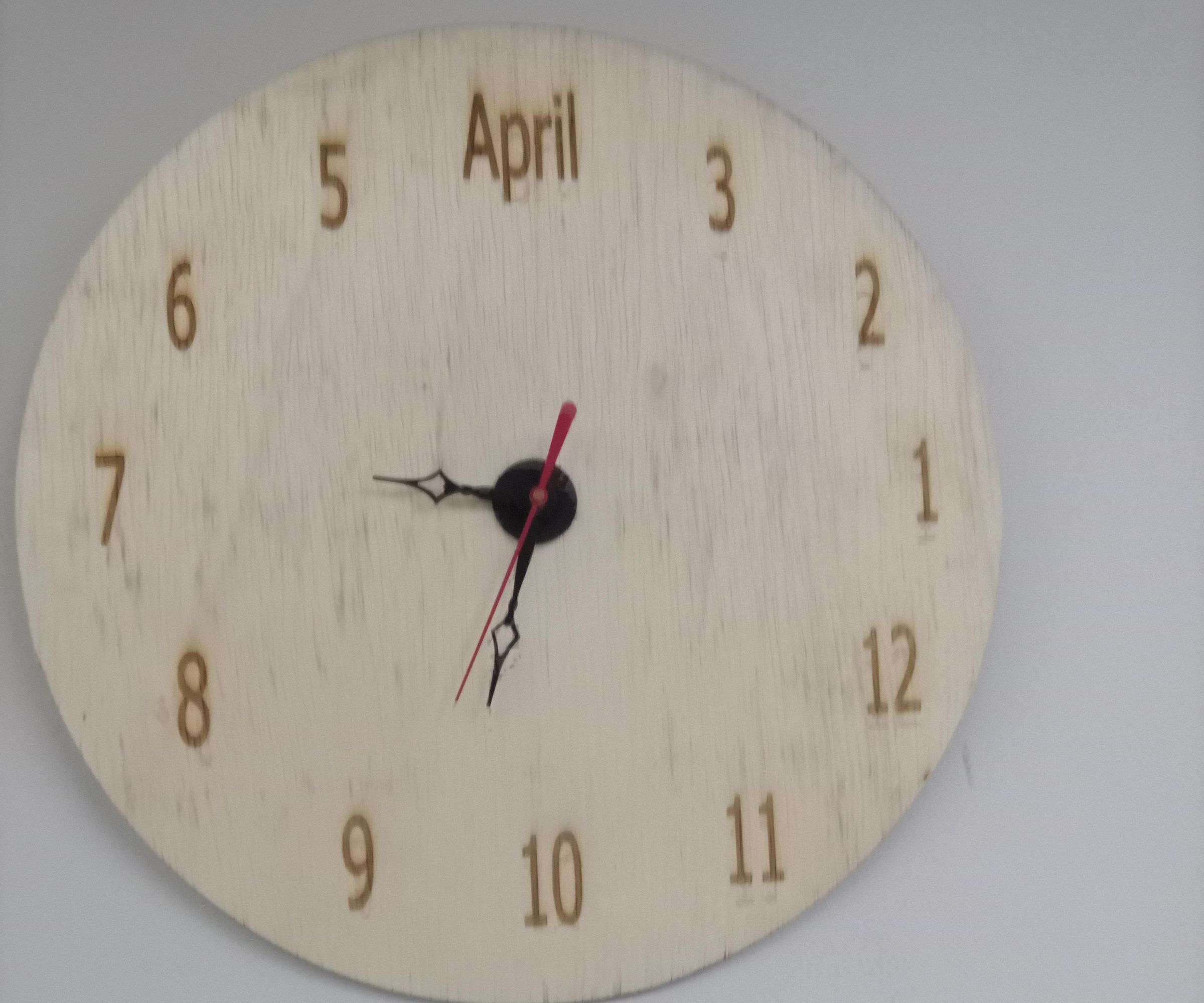 April Fool Clock