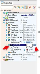 In Visuino Add & Set Components
